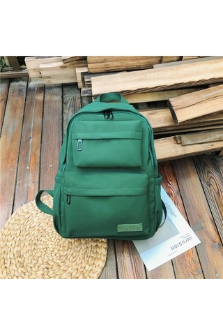 Dancemonkey Buyuk Kapasiteli Kanvas Sırt Çantası: Okul Ve Tatil İçin Şık Ve Dayanıklı Tasarım Çok Renkli