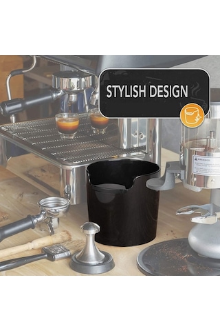 Kahve Makinesi Destekleme Kara Kovası Kovası Yarı Otomatik Cüruf Kutusu Knock Box Diğer