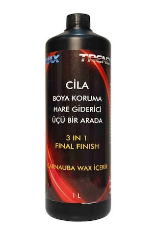 Trendwax 1 Litre Koruyucu Cila Wax
