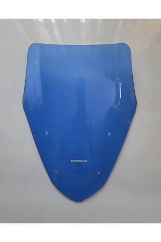 Motocam Yamaha Tricity 125 Ön Cam 2014-2026 Model 43cm Mavi Renkli 4mm Sportif