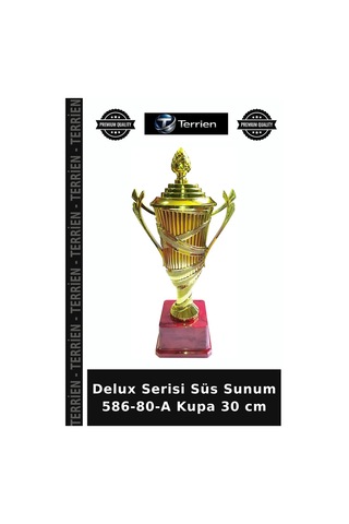 Delux Serisi Süs Sunum 586-80-a Kupa 30 Cm Diğer