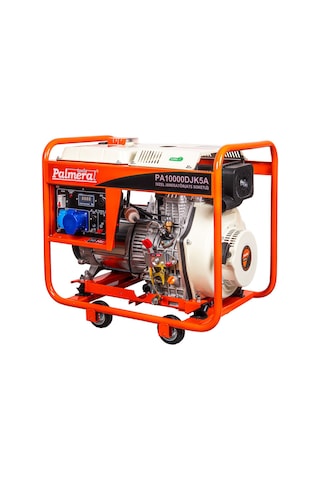 Palmera PA10000dJK5A3 Dizel Marşlı Atsçıkışlı 15 HP 9.3 KW Trifaze Euro 5 Jeneratör
