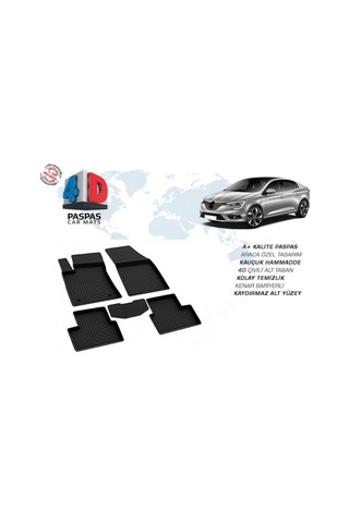 Megane 4 2016 2017 2018 2019 2020 4d Havuzlu Paspas Omsa Araca Özel