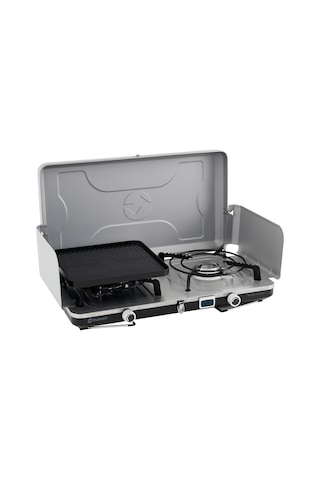 Outwell Merapi Pro Duo Deluxe Stove İkili Kamp & Karavan Ocağı Gri