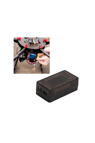 Shineyee Lipo/life/lihv Pil Test Cihazı 1s 3.7v - 4 Farklı Arayüz Jst/molex/mcpx/mcx - 0.36 İnç Kırmızı Ekran - Polarity Koruma Aok-041