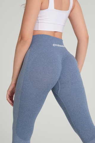 Wind Mavi Kalçası Büzgülü Push Up Kalça Şekillendirici Spor Tayt Mavi