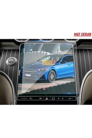 Mercedes C200 2025 Hayalet Gösterge Ve Multimedya Uyumlu Set Mat Ekran Koruyucu