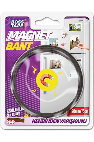3M Yapışkanlı Şerit Magnet Mıknatıs Bant