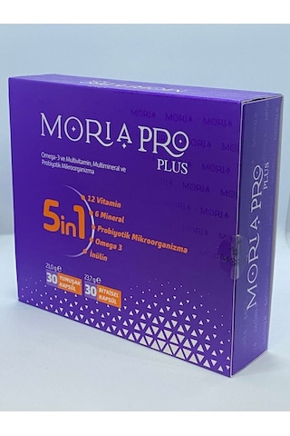 Moria Pro Plus 5 İn 1 Multivitamin Tablet