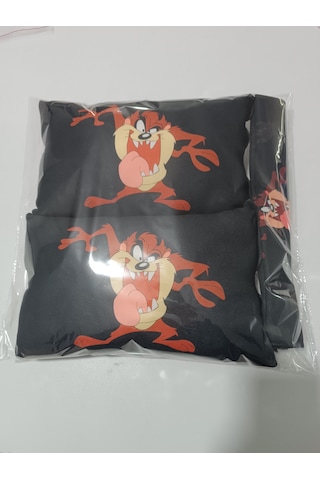 Taz Siyah Yastık Kemer Siyah