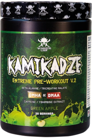 Warrior Labz Kamıkadze Dmha-dmaa Preworkout Green Apple Elma