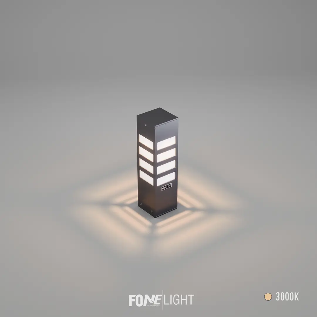 Fonelight Vilorita Bahçe Set Üstü Yol Aydınlatması Antrasit