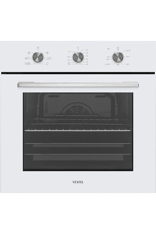 Vestel AF-5621 B - AO-6104 YB-DG - AD-63340 B Eğik Beyaz Pratik Zamanlayıcılı Set