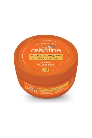 Cire Aseptine Havuçlu Güneş Yağı 100 ML
