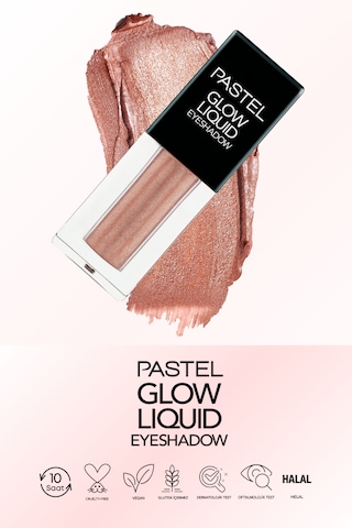Pastel Glow Liquid Eyeshadow 221 Dreamland + 222 Golden Cage + Transparan Kaş ve Kirpik Maskarası
