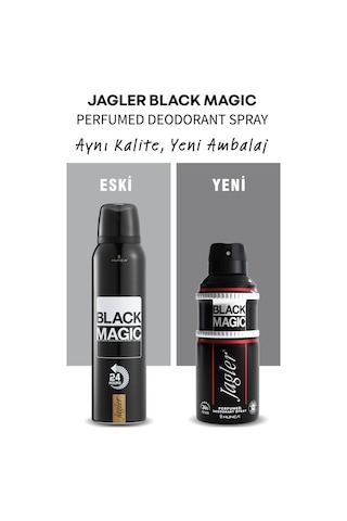 Jagler Black Magic Erkek Deodorant 150 Ml