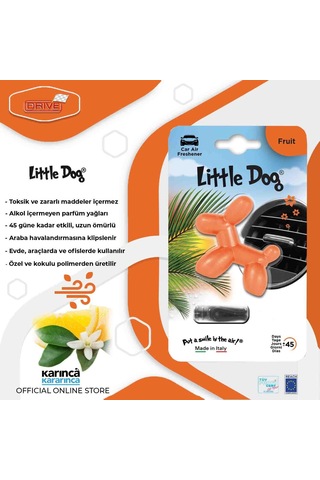 Little Dog Araba Kokusu Fruit-orange Portakal Meyvesi