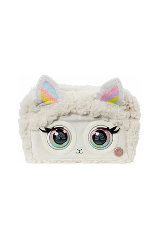 Purse Pets Fluffy Göz Kırpan İnteraktif Çanta - Krem
