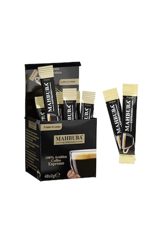 Mahbuba Hazır Öğütülmüş %100 Arabica Espresso Bi Kahve İle Canlan 48x2gr Espresso