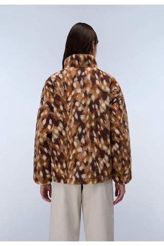 Napapijri T-shima W Kadın Polar-33983 Kahverengi