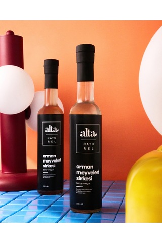 Alta Naturel Doğal Fermente Orman Meyveleri Sirkesi 250 ML