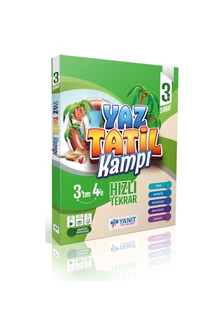 3.Sınıf Yaz Tatil Kampı - Yanıt Yayınları 3.Sınıf Yaz Tatil Kampı - Yanıt Yayınları