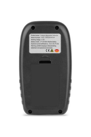 Wintact Wt8825 Karbon Monoksit Gaz Test Cihazı Dijital Dedektör