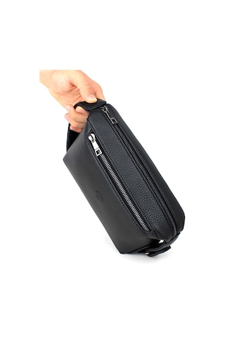 Derise club Unisex Siyah Günlük Seyahat El Çantası Portföy Çanta El Çantası Siyah