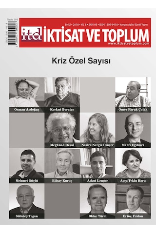 İktisat Ve Toplum Dergisi 95. Sayı İktisat Ve Toplum Dergisi 95. Sayı
