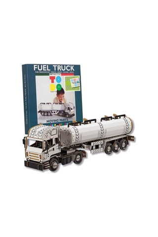 Fuel Truck 3d Boyanabilir Maket Fl6024