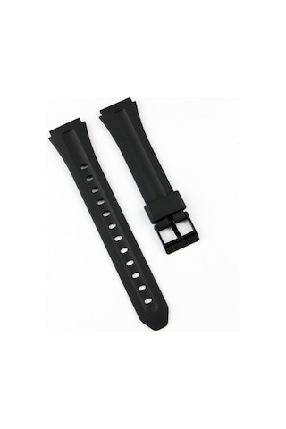 Casio F 201wa Siyah Silikon Saat Silikon Kordonu