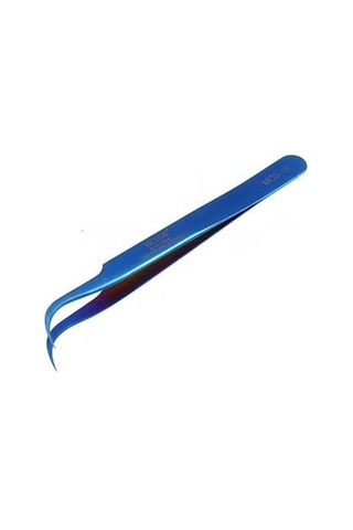 Vetus Mcs-15 Paslanmaz Çelik Anti-statik Eğik Uçlu Entegre Cımbızı Mavi