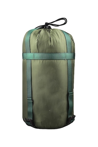 Luckstone Ysd-01 Açık Kamp Su Geçirmez Sıkıştırma Saklama Çantası Ipli Naylon Paket - Ordu Yeşil