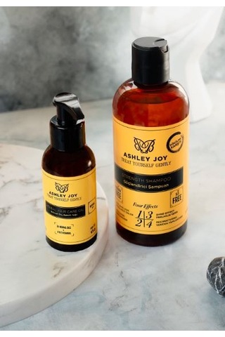 Ashley Joy Dökülme Karşıtı Güçlendirici Saç Bakım Seti