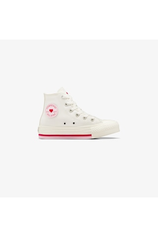 Converse Chuck Taylor All Star Eva Lift Çocuk Beyaz Platform Sneaker A10717c Beyaz