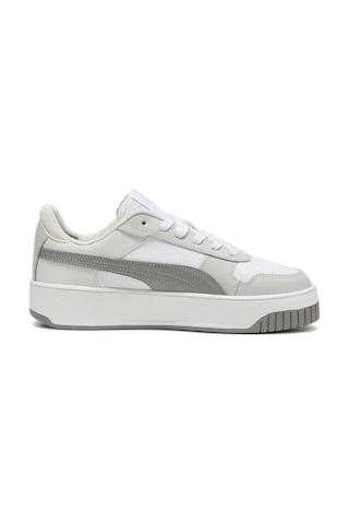 Puma Carina Street-puma White-stormy Slate-gold Kadın Spor Ayakkabı-27944-beyaz Beyaz