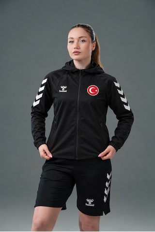 Hummel Armin Milli Takım Yağmurluk Siyah