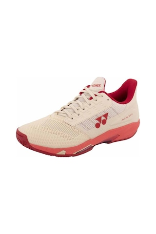 Yonex Pc Ad Accel Kadın Bej - Pembe Tenis Ayakkabısı Bej