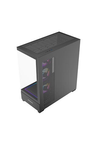 Gamebooster Nyvra Prıme 750w 80+ Bronze Atx3.1 Gen5.1 Seaview Argb E-atx Mid Tower Siyah Kasa