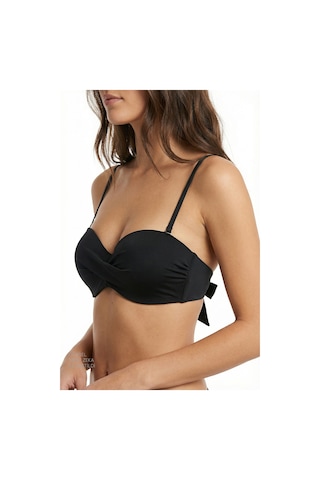Penti Siyah Straplez Cup Bikini Üstü