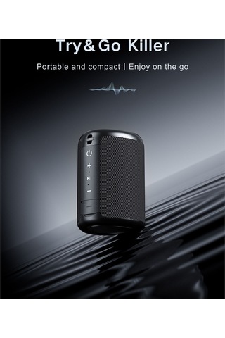Leezsing Xdobo Try&go Killer: Mini Sıcak Su Geçirmez Bluetooth Hoparlör, Rgb Işıklı, Tws Ve Tf Kart Desteği, Dış Mekan İçin Taşınabilir