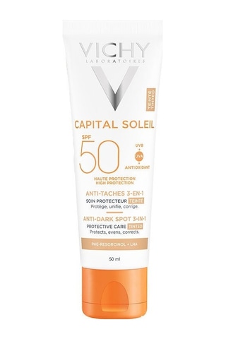 Vichy Capital Soleil Dark Spots Leke Karşıtı Krem SPF50+ 50 ML