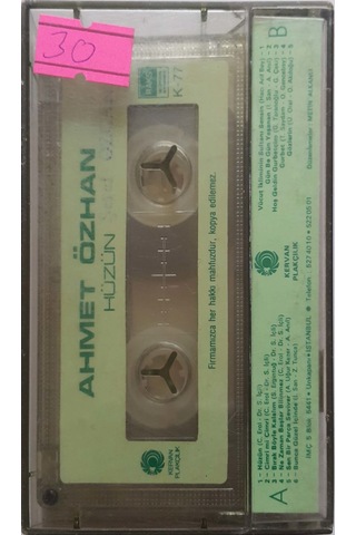 Plak Değildir Kaset Tir Ahmet Özhan Hüzün Kaset