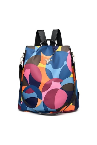 Oloey Yeni Kadın Sokak Modasıbasılısırttanası-zengin Renkli