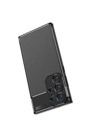 Vendas Galaxy Uyumlu S23 Ultra Kılıf Zore Negro Silikon Kapak