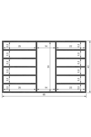 65x40 Cm Ayfiwood Ahşap Kaşıklık Çekmece İçi Yemek Takımı Ve Servis Gereçleri Düzenleyici Organizer