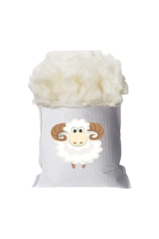Kokusuz Saf Doğal Merinos Yünü Yıkanmış Taranmış Antialerjik Yün 5 KG