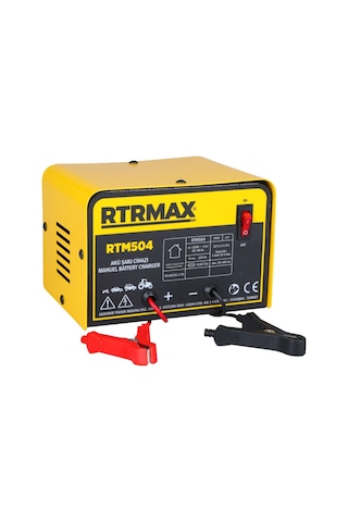Rtrmax RTM504 Akü Şarj Cihazı 8 A 12V 20-105 Ah
