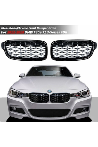 Bmw 3 Serisi F30 Ön Panjur Böbrek Diamond Model Oem
