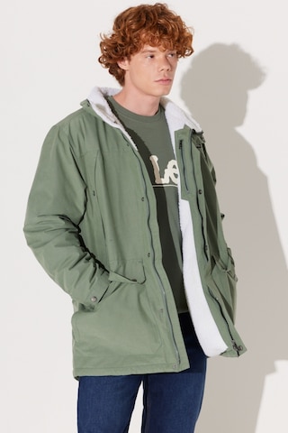 Lee Açık Yeşil Erkek Mont L232220299 Parka Ceket L232220299 Açık Yeşil